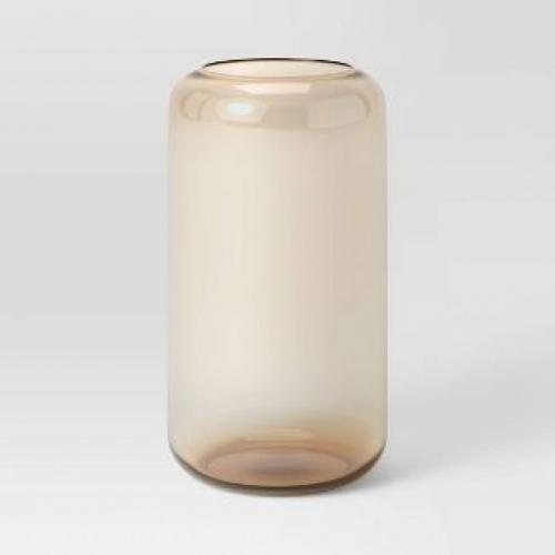 Large Tinted Glass Vase - Threshold