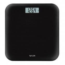 Digital Lightweight Bathroom Scale Black - Taylor