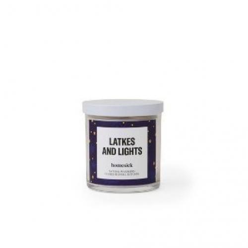 7.5oz Latkes And Lights Candle - Homesick