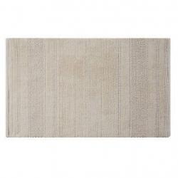 20x32 Luxe Cotton Handcrafted Bath Rug Off White - Charisma