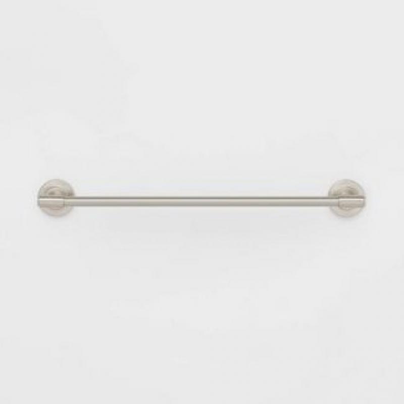 24 Clean Towel Bar Brushed Nickel