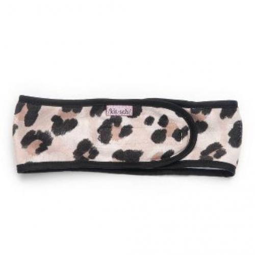 Leopard Spa Headband Brown - Kitsch