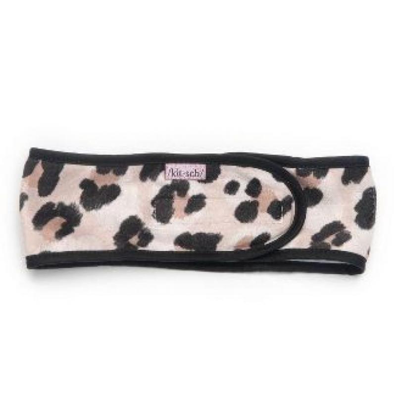 Leopard Spa Headband Brown - Kitsch