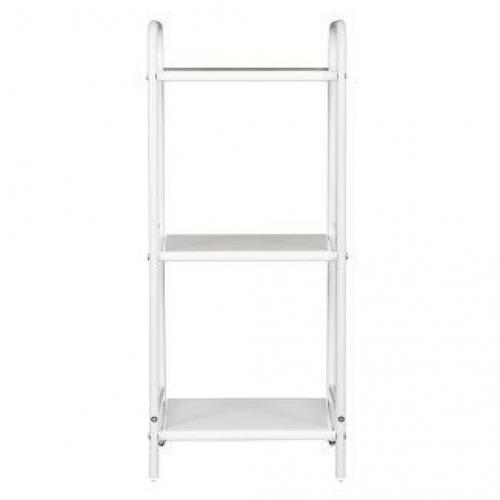 3 Shelf Utility Storage Cart White