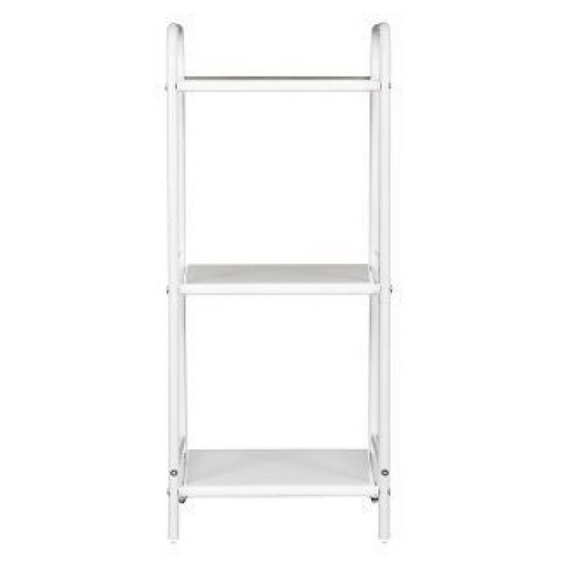 3 Shelf Utility Storage Cart White