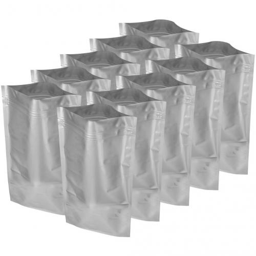 20x30 Aluminized Moisture Barrier & Static Shielding Zipper Bags, Set of 10