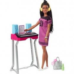 Barbie: Big City, Big Dreams Barbie Brooklyn Roberts Doll  & Music Studio Playset