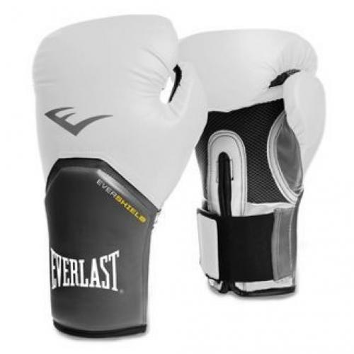 Everlast Pro Style Elite 12oz Training Boxing Gloves - White