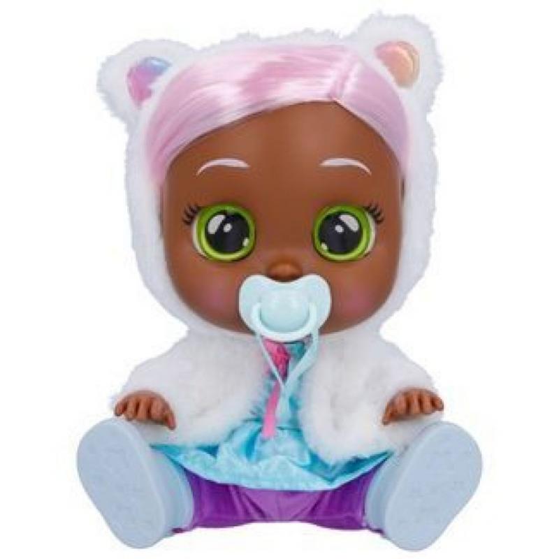 Cry Babies Dressy Pearly 12 Baby Doll - Pink Hair