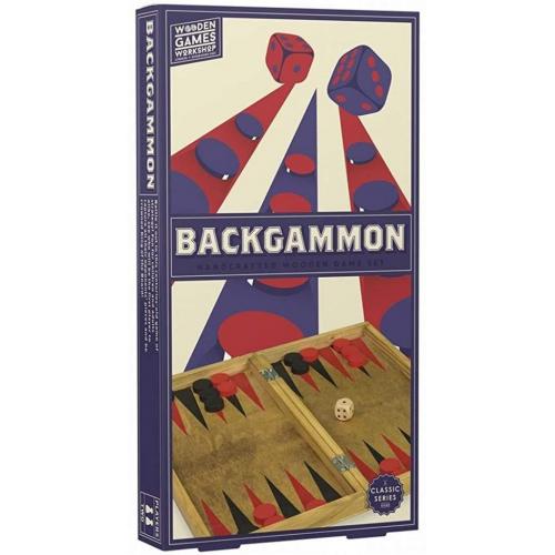 Professor Puzzle Wooden Games Backgammon