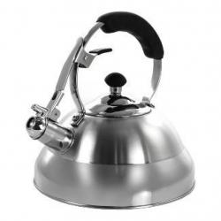 2.7L Stovetop Whistling Kettle - Brushed Silver
