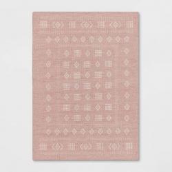 4'x5.6' Vintage Rug Pink - Pillowfort