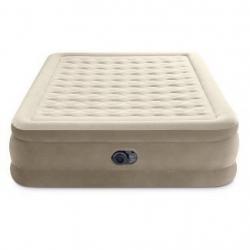Intex Ultra Plush 20 Queen Air Mattress with 120V Internal Pump