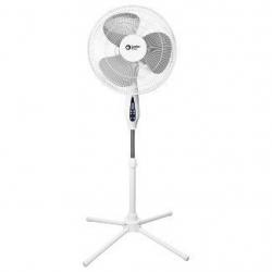 Comfort Zone 16 Oscillating Stand Fan with Remote White