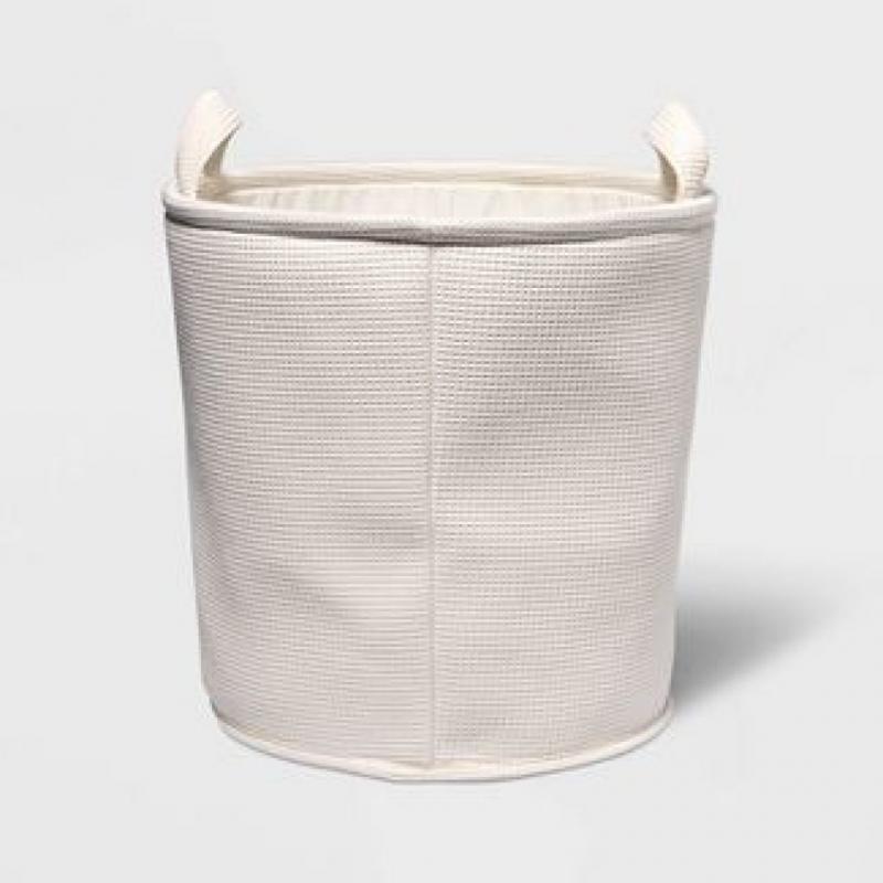 Waffle Storage Basket Cream - Pillowfort