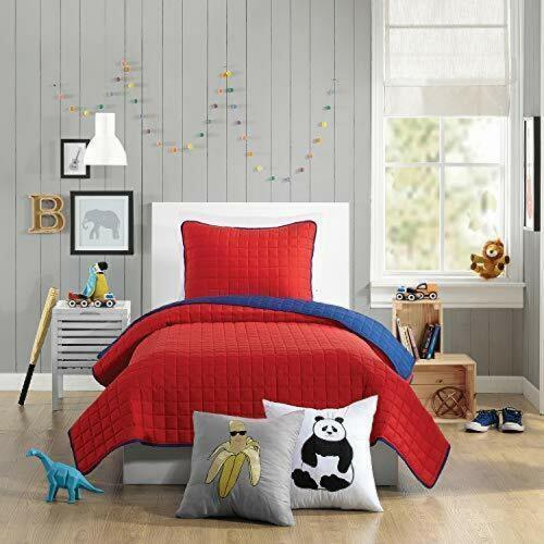 2Pc Twin Ayer Quilt Set Red - Urban Playground