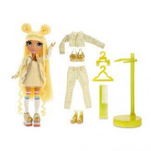 Rainbow High Sunny Madison – Yellow Fashion Doll with 2 Outfits