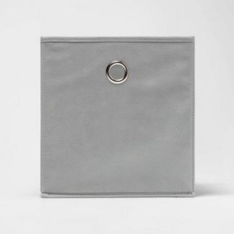 11 Fabric Bin Bundle 4pk Gray (only 3)