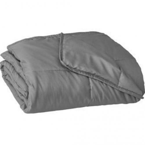 48x72 Essentials 20lbs Weighted Blanket Gray - Tranquility