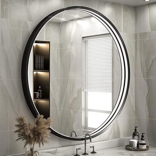 Blbaish 32 Round LED Bathroom Mirror