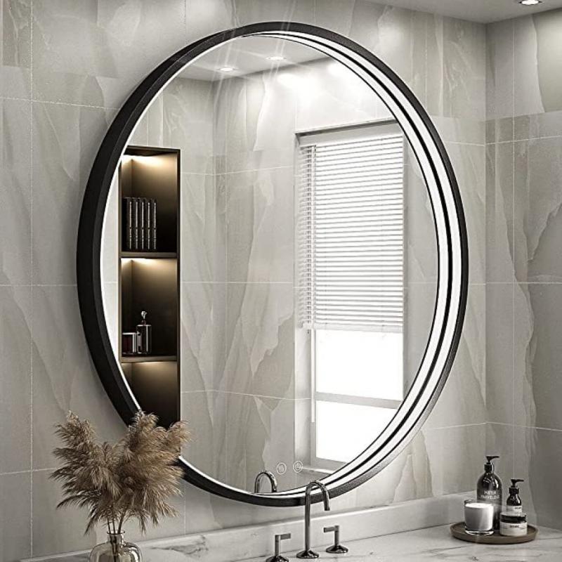 Blbaish 32 Round LED Bathroom Mirror