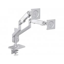 Bestand Premium Dual Monitor Stand Silver