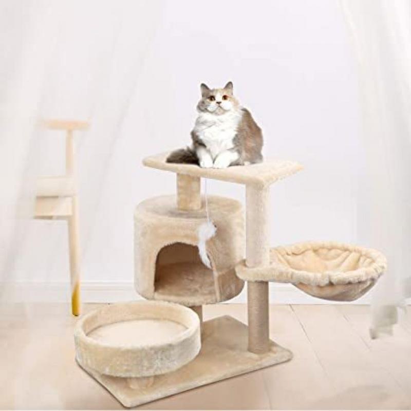 Marinebaby Cat Tree Tower Beige