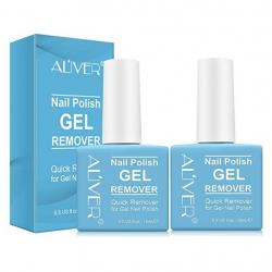 Aliver Gel Magic Nail Polish Quick Remover Aliver 2PK