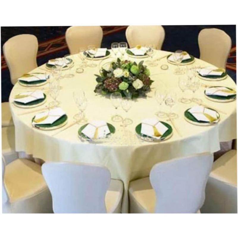 Spring Rose (TM) Ecoluxe White Scuba Spandex Stretch Banquet Wedding Chair Back Covers (Set of 10).