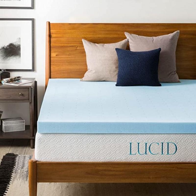 Lucid Twin XL Essence 3 Covered Gel Mattress Topper