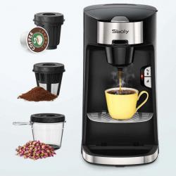 Sboly 3in1 Coffee Maker - K-cup Pods/ Ground Coffee/ Tea Leaf