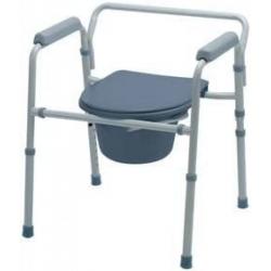 Guardian Steel Folding Commode