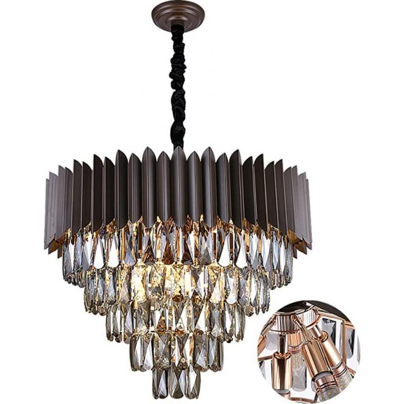 Axilixi Contemporary Crystal Chandelier