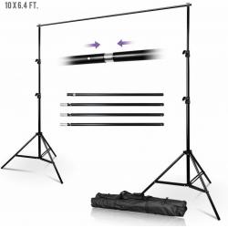 LS Photography Backdrop Stand Complete Set