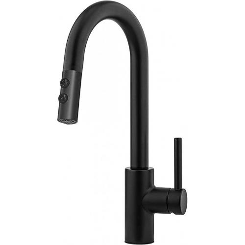 Kinfaucets, Single Handle Pull Down Kitchen Faucet