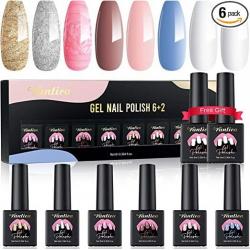 Vantica 8 Gel Nail Polish Set