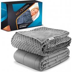 RelaxEden Weighted Blanket - 60×80 - 20 lbs