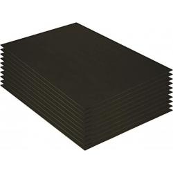 Black Paper Foam Boards