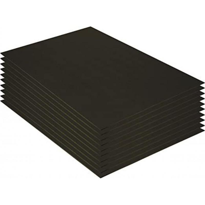 Black Paper Foam Boards