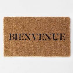 1'6x2'6 Bienvenue Doormat Black - Threshold™ designed with Studio McGee