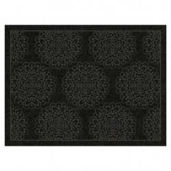 3'x4' Damask Doormats Black - Multy Home LP