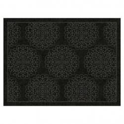 3'x4' Damask Doormats Black - Multy Home LP