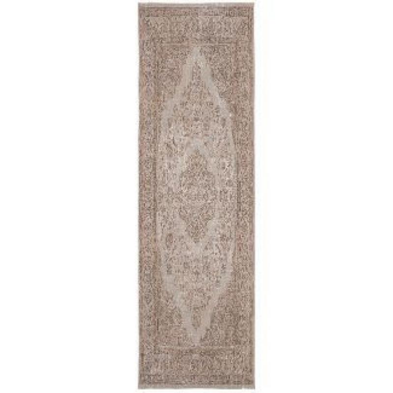 2'4x8' Loomed Medallion Runner Rug Gray - Safavieh