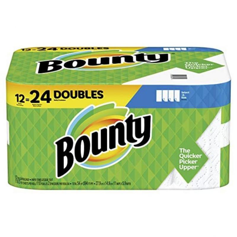 Paper Towels - 12 Double Rolls