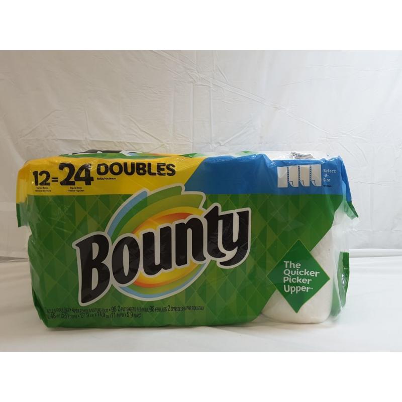 Paper Towels - 12 Double Rolls