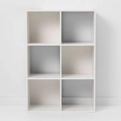 11 6 Cube Organizer Shelf White - Room Essentials