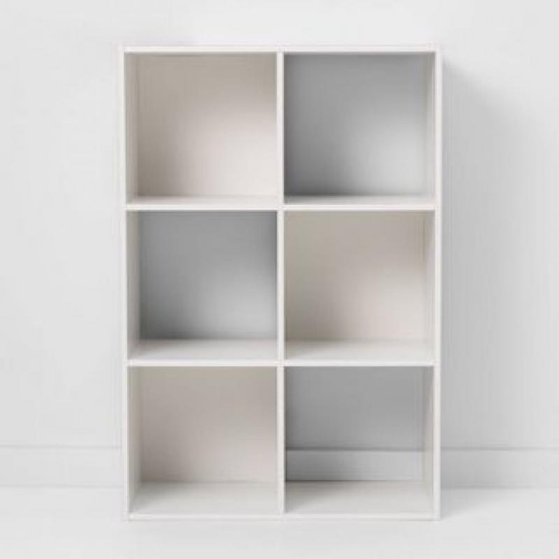 11 6 Cube Organizer Shelf White - Room Essentials