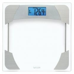 Digital Bathroom Scale with Weight Tracker Clear - Taylor