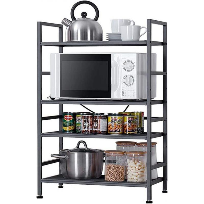 EKNITEY Adjustable 4-tier Utility Storage Rack