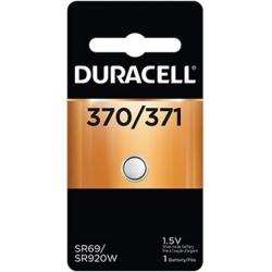 Duracell Watch 370/371 Silver Oxide Battery Pack of 6